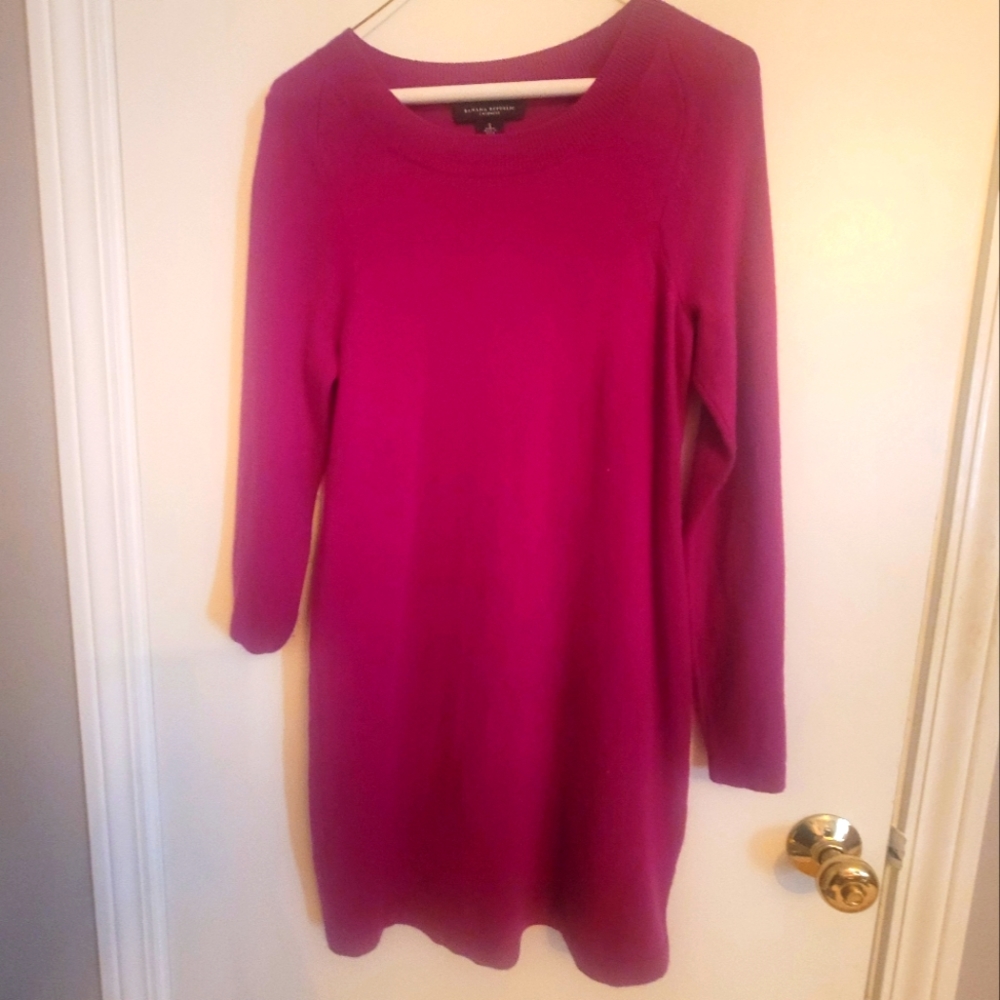Cashmere sweater dress